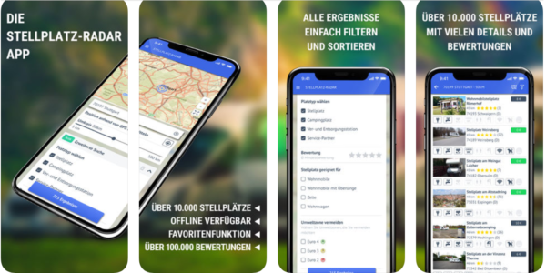 Stellplatz-Radar Camping App Stellplatz App